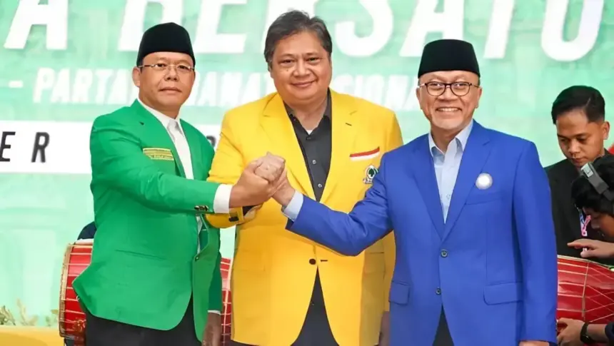 Koalisi Indonesia Bersatu Pecah, PPP Merapat ke PDIP, Golkar Kirim Sinyal Dukung Prabowo Subianto