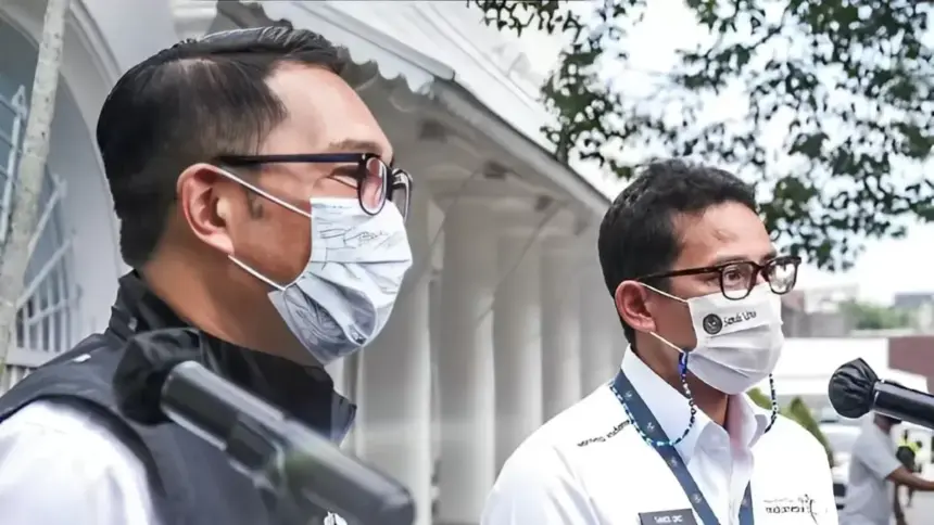Ridwan Kamil Puncaki Elektabilitas Cawapres, Disusul Sandiaga Uno dan Erick Thohir