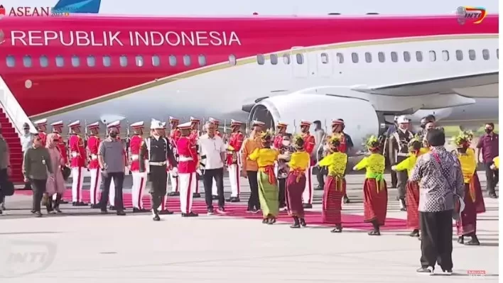 Semarak Tarian Tiba Meka, Mewarnai Penyambutan Kepala Negara Pada KTT ASEAN Labuan Bajo