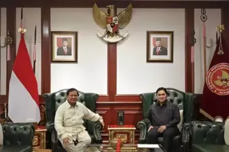 Prabowo Berpeluang Menangi Pilpres 2024 Jika Gandeng Erick Thohir Jadi Cawapres