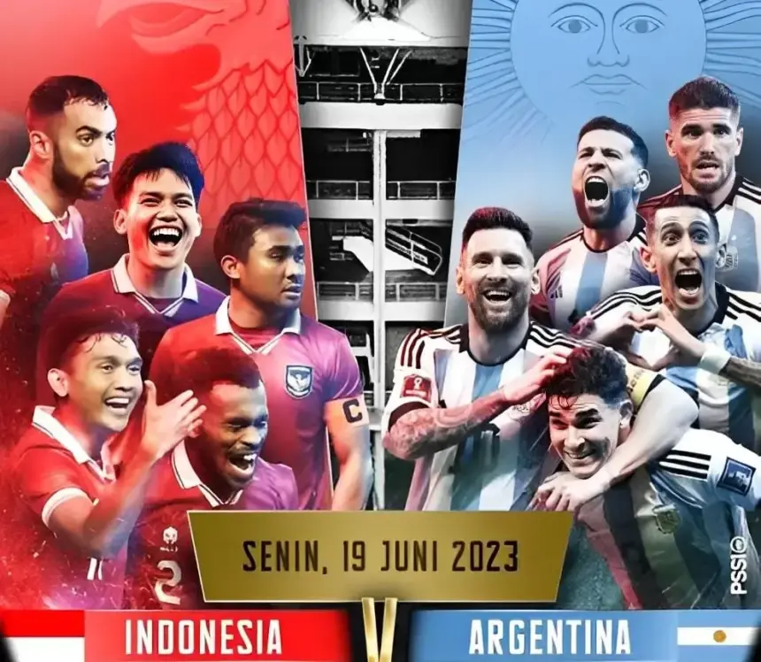 Presale Resmi Dibuka, Tiket Argentina vs Indonesia Ludes Dalam 12 Menit