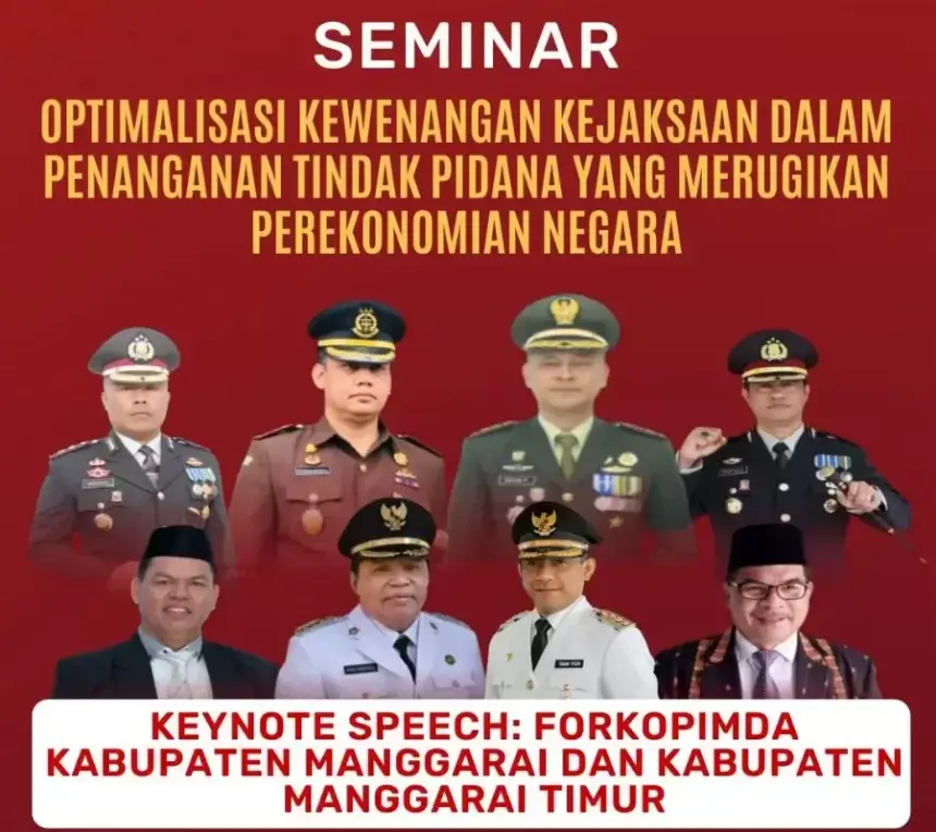Ada apa Kejari Ruteng kumpul para Aparat Desa dan Kepala Sekolah Manggarai & Manggarai Timur