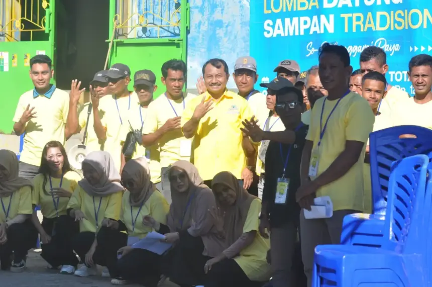 Sukses Gelar Lomba Dayung Sampan Tradisional, Sahabat Yohanes Nembo Tuai Pujian