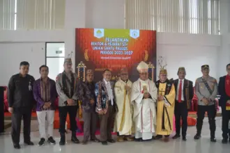 Hadiri Pelantikan Rektor Unika St. Paulus Ruteng, Sejumlah Tokoh Sampaikan Harapanya