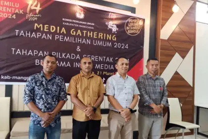 Tingkat Partisipasi Pemilih pada Pemilu 2024 di Manggarai Menurun