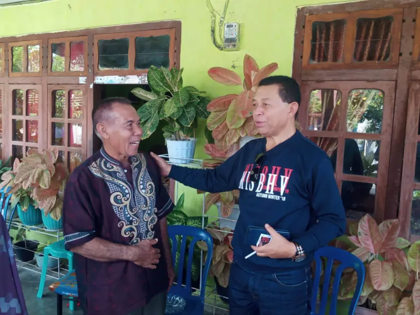 Wabup Heri Ngabut silaturahmi Idul Fitri di Kecamatan Reok, Manggarai, NTT