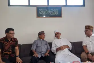 silaturahmi Idul Fitri 2024 tokoh agama di Ruteng
