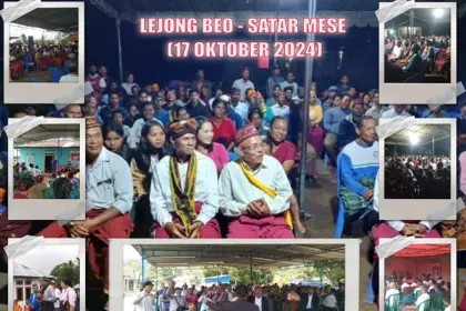Kunjungan Paslon Maksi Ronald ke wilayah Satar Mese