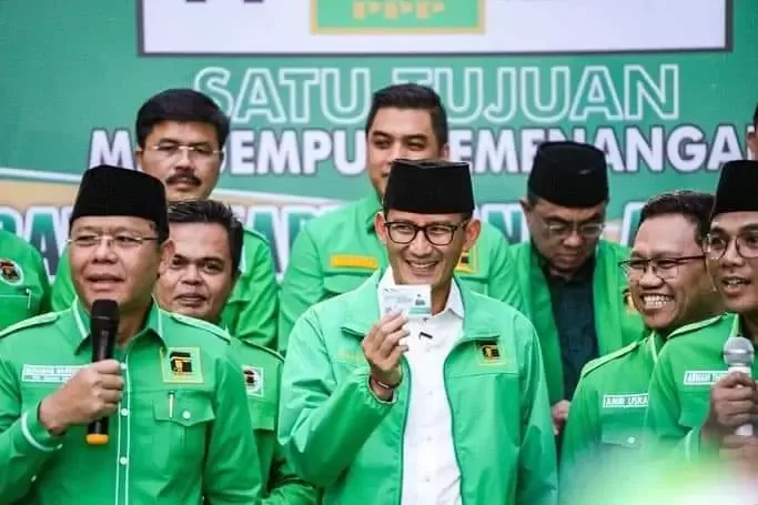 Sandiaga Uno Resmi Merapat Ke PPP, Ditunjuk Jadi Ketua Pemenangan Pilpres 2024