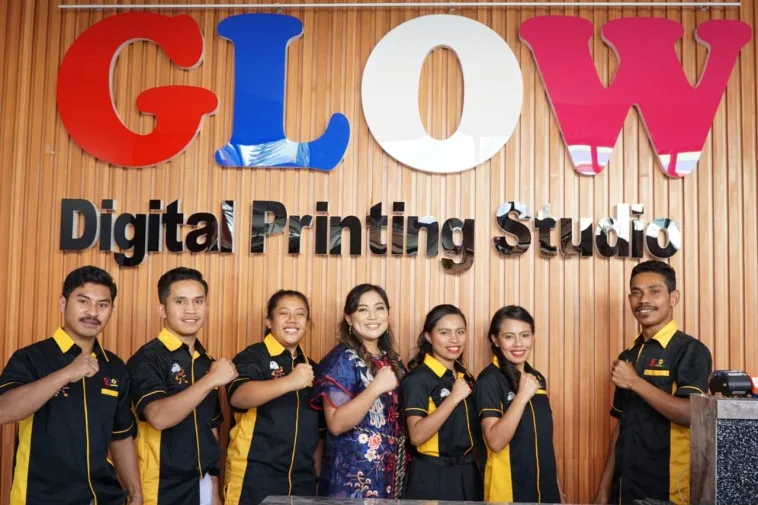 CV. GLOW Digital Printing Studio